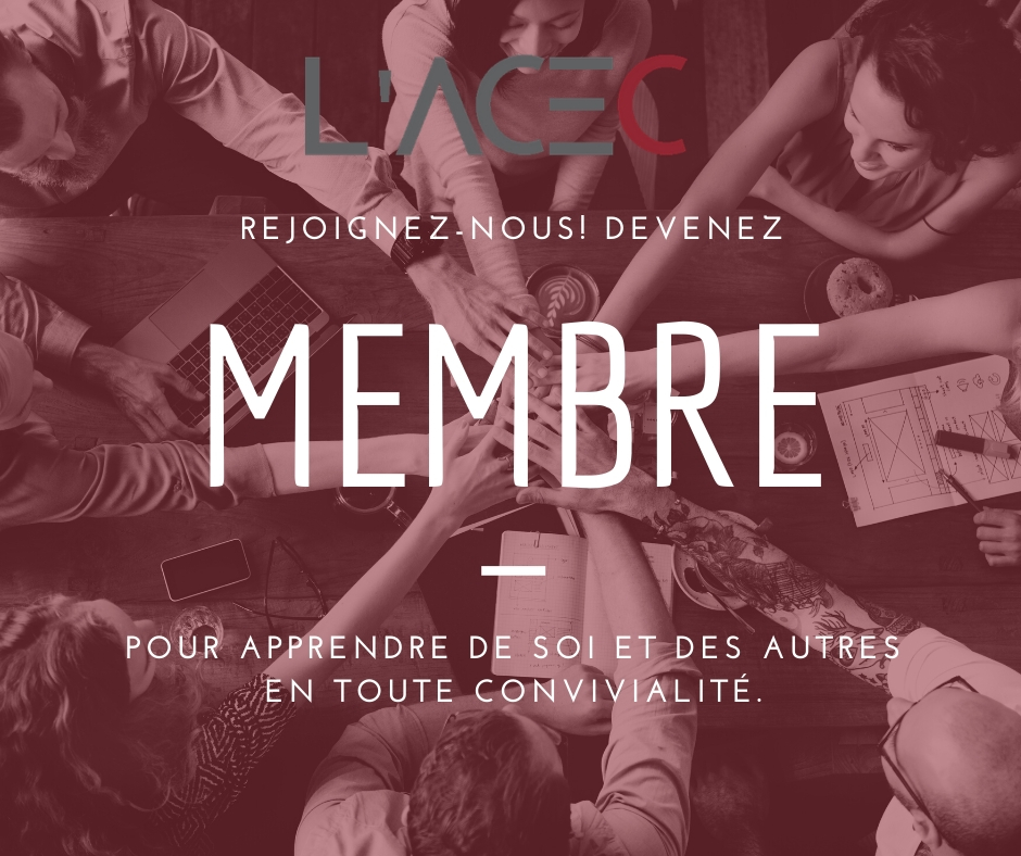 Devenez membre de l'ACEC